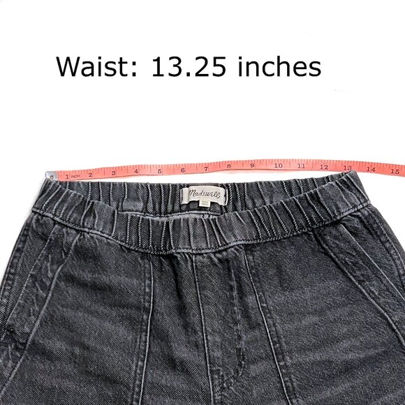 Madewell Petite Relaxed Pull-on Jean, XSP in Chelford wash - Picture 4 of 11